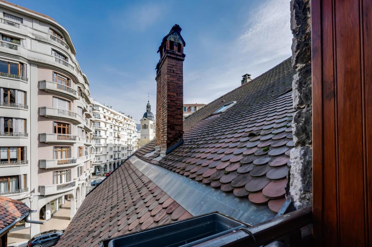 La Tour Du Lac - Beautiful Apartment In The Heart Of Annecy Eksteriør bilde